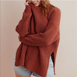 Aerie chenille knit sweater